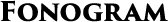 Logo for Fonogram